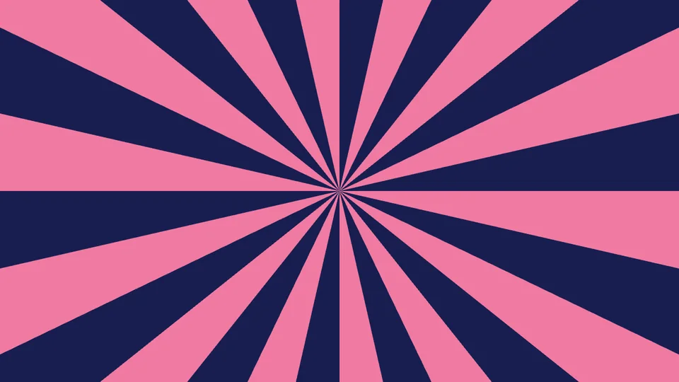 放射光芒圖樣